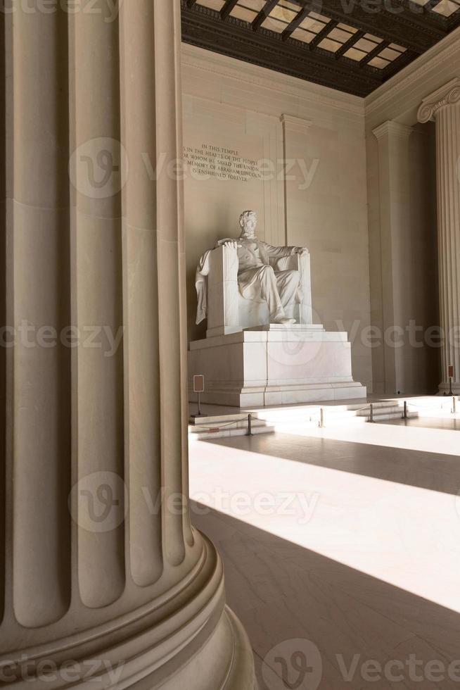 Abraham Lincoln Memorial Gebäude Washington DC foto