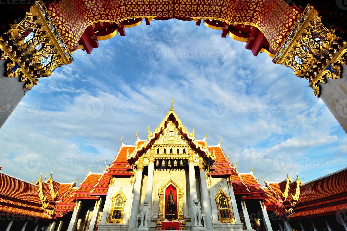 Wat Benchamabophit, Bangkok, Thailand foto