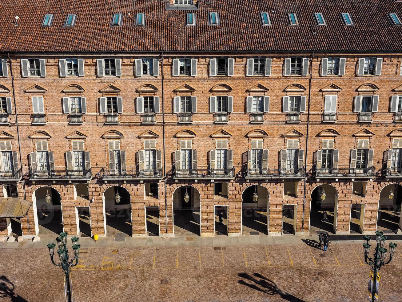 hdr-luftaufnahme von turin foto