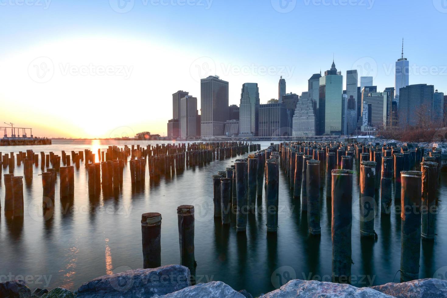 Skyline von New York foto