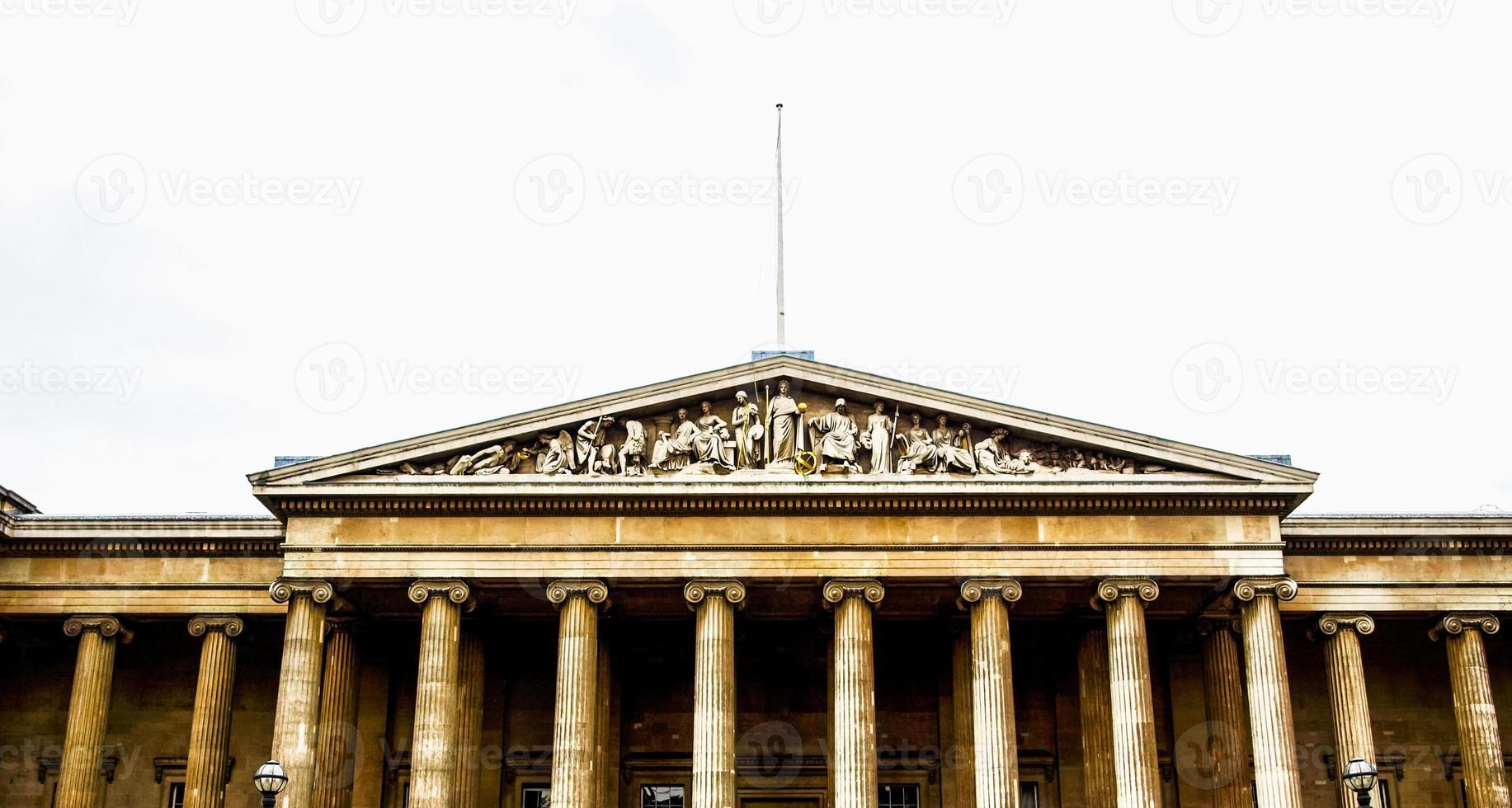 hdr britisches museum london foto