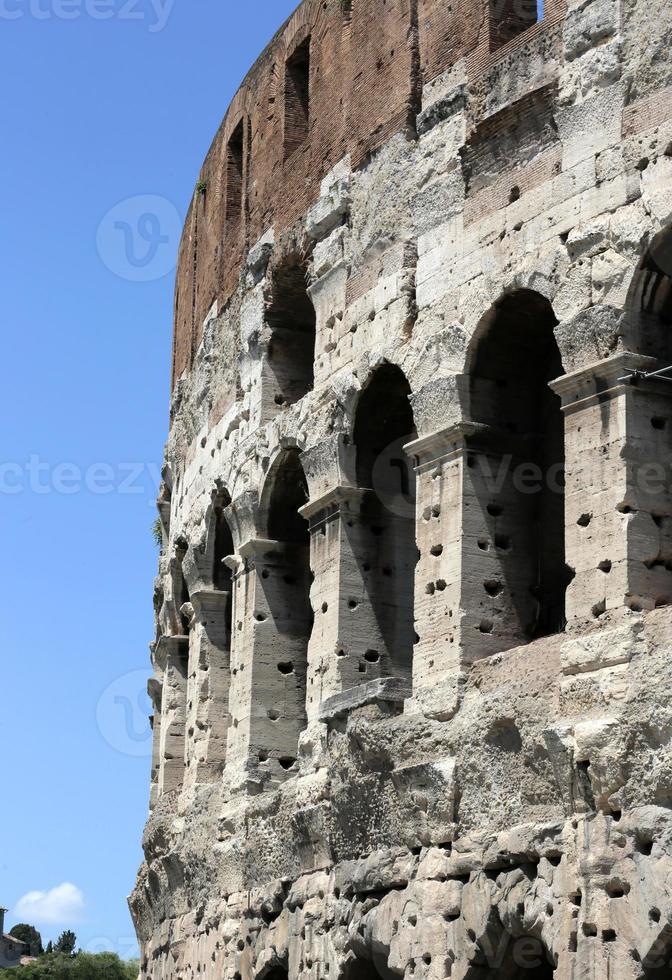 Kolosseum, Flavian Amphitheater, Roma, Italien foto