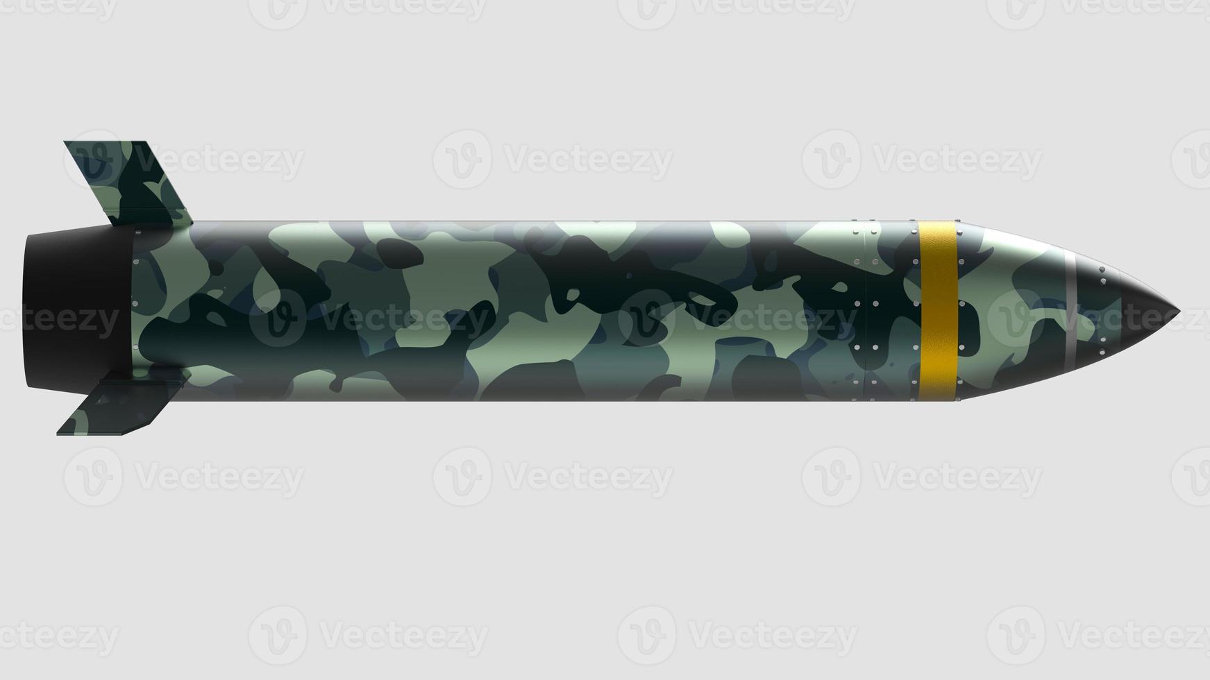 rakete rakete krieg konflikt munition sprengkopf nuklear militar waffe nuke 3d illustration raumschiff foto