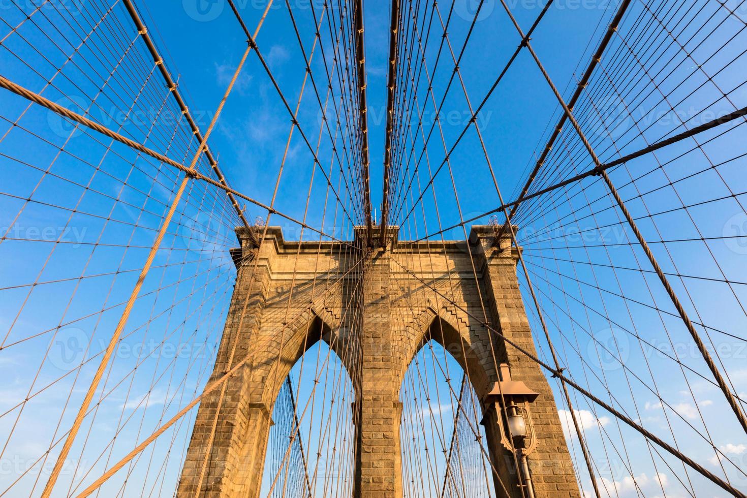 die Brooklyn Bridge foto
