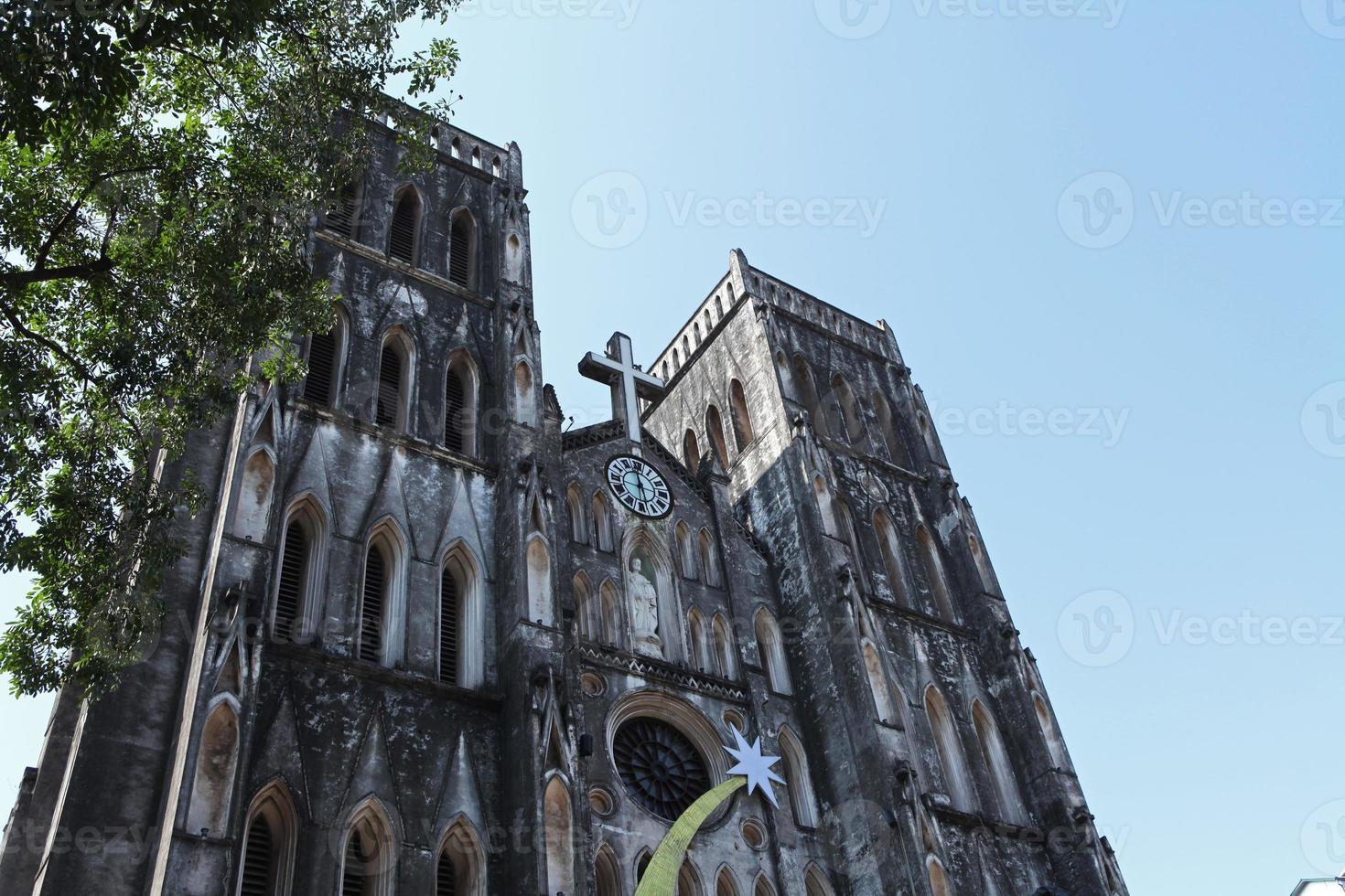 die große Kirche von Hanoi foto