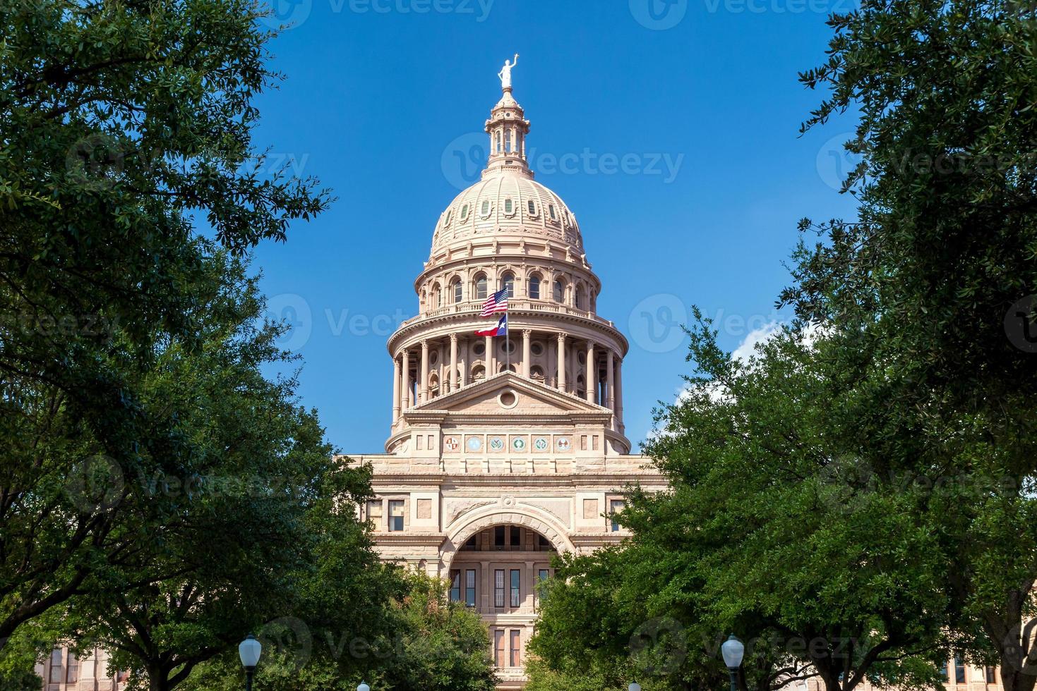 Texas State Capitol Gebäude in Austin foto