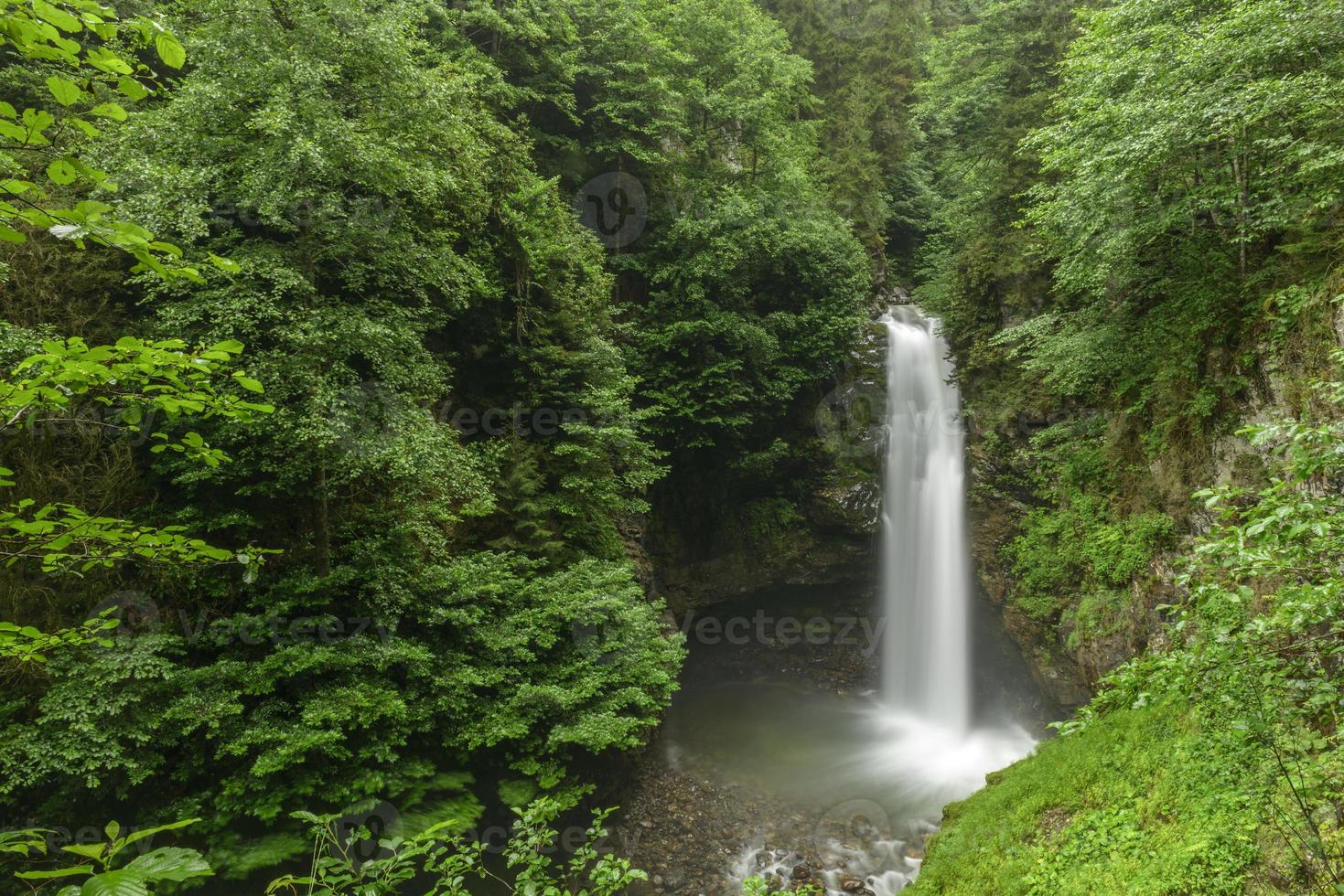 Wasserfall im Dschungel foto