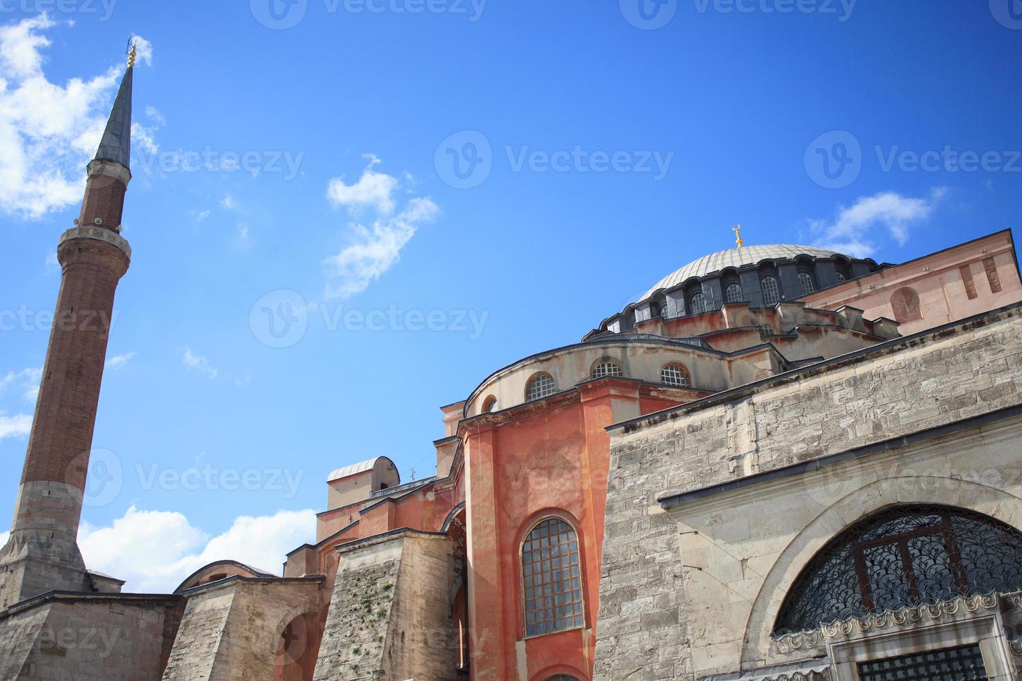 Hagia Sophia Minarett, Istanbul, Truthahn foto