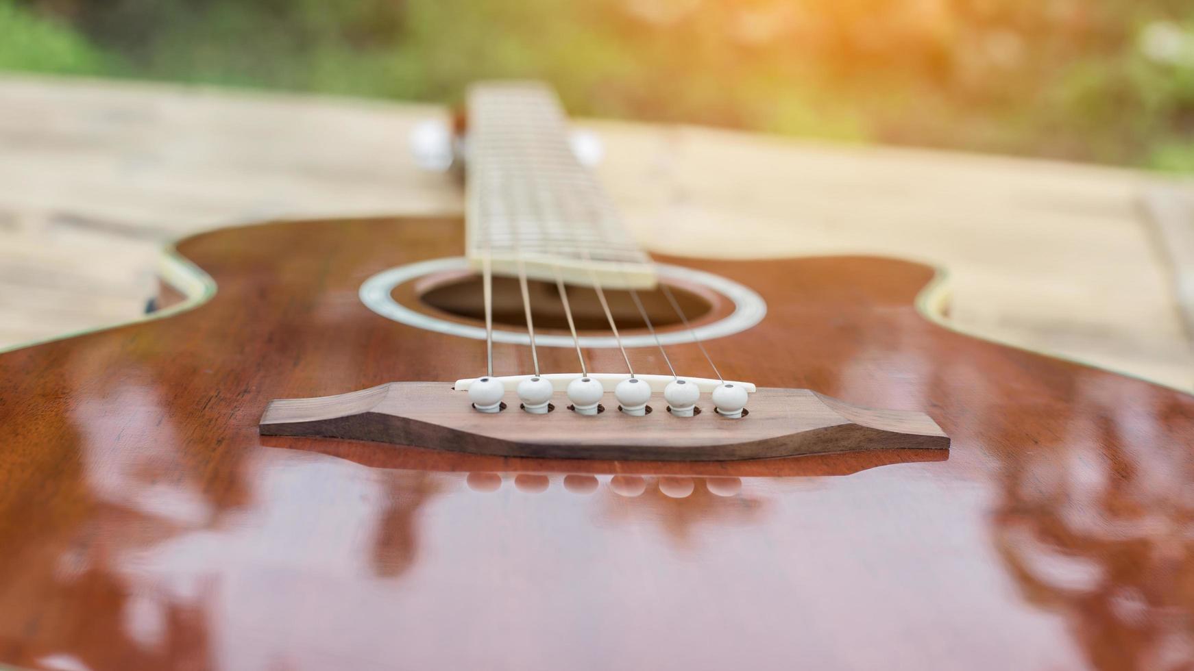 perfektes Riff spielen. foto