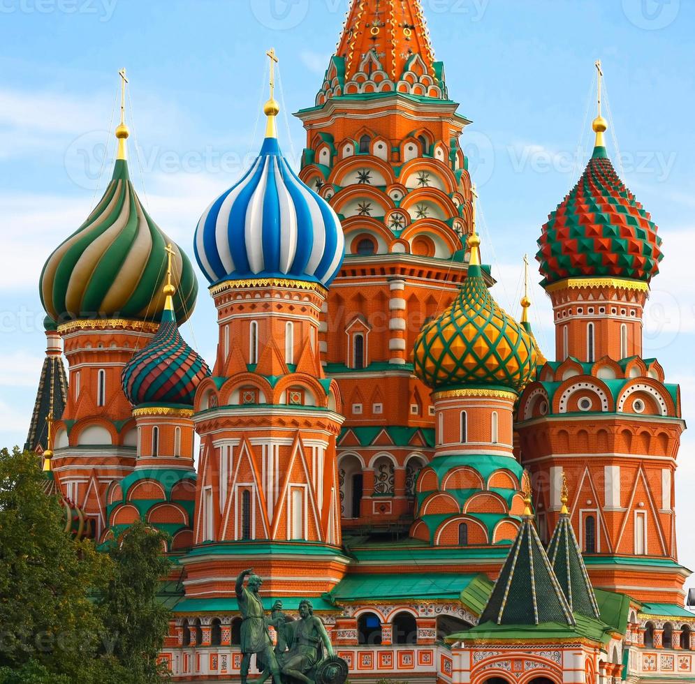 Moskau, Russland, Kathedrale des Heiligen Basilikums foto