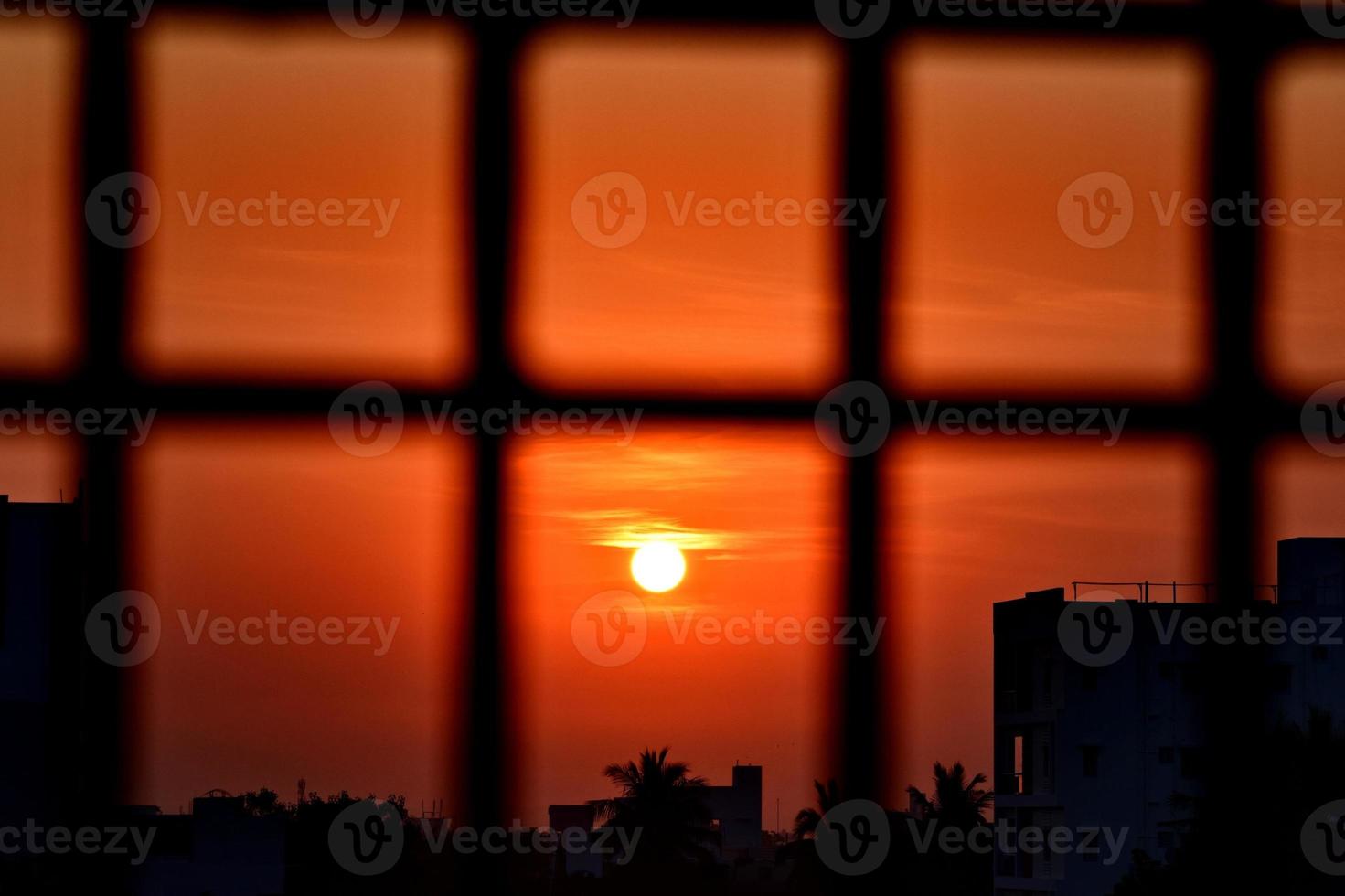 Schönheit der aufgehenden Sonne foto