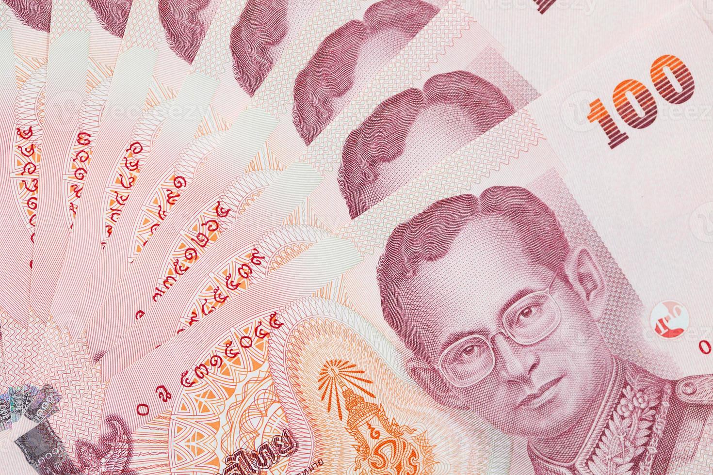 Thai Geld Hintergrund foto