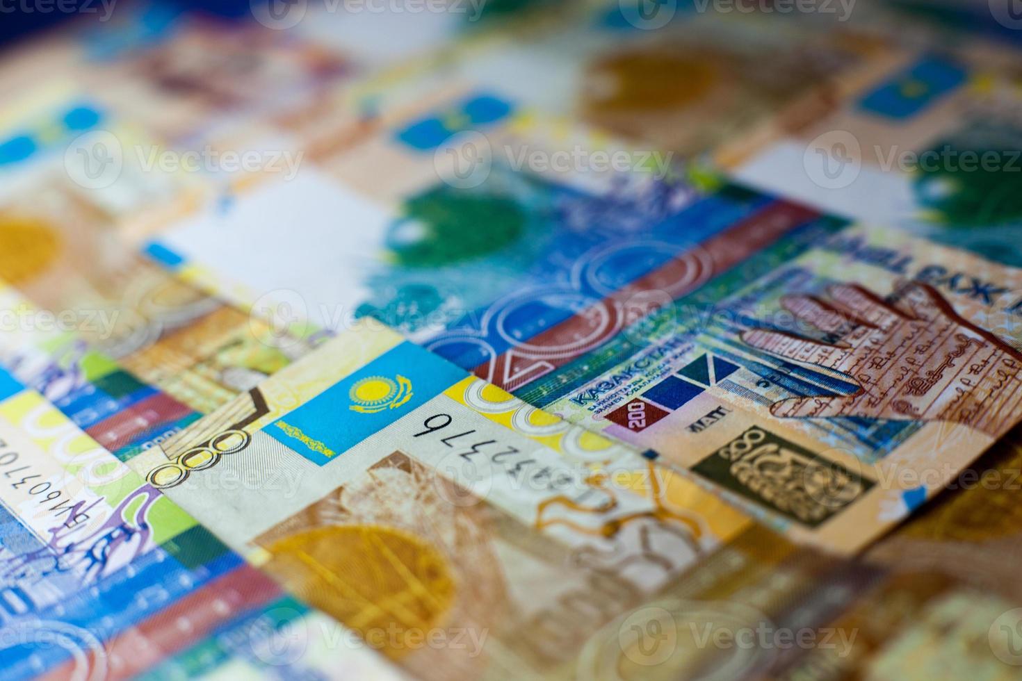 Tenge, kasachisches Papiergeld foto