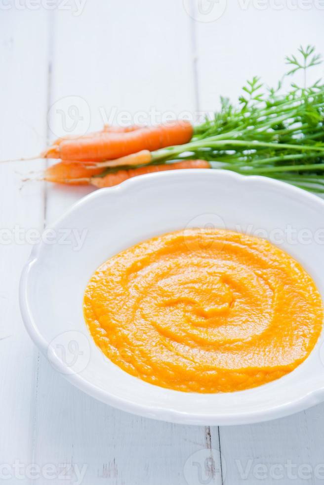 Karottensuppe foto