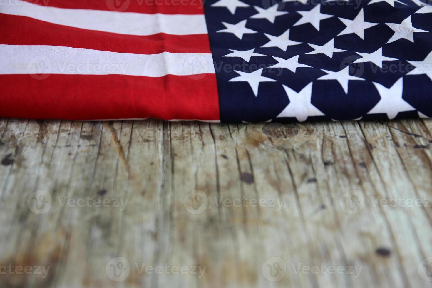 Flagge der Vereinigten Staaten. Tag der Unabhängigkeit. usa feiern den 4. juli. foto