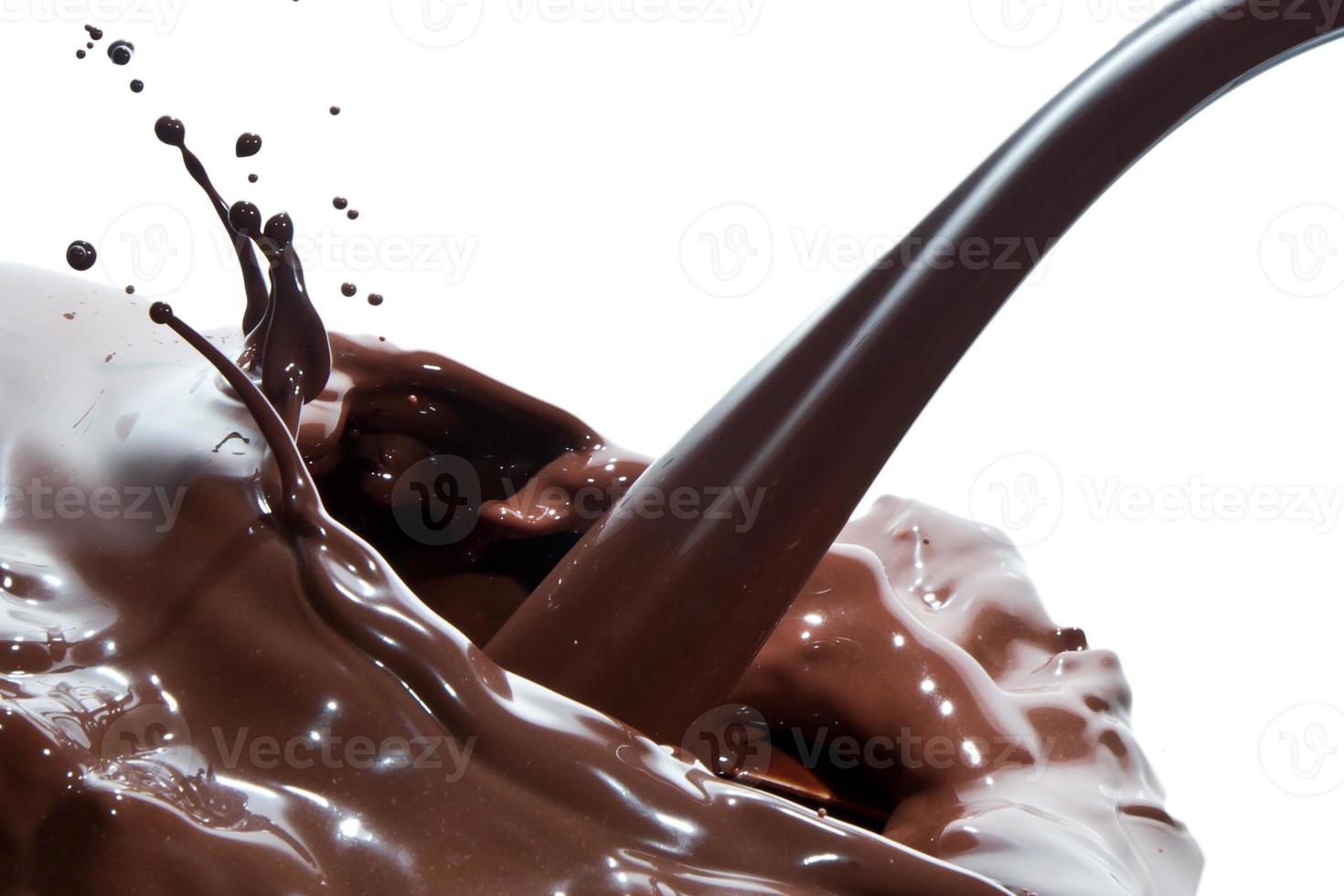 Schokolade einschenken foto