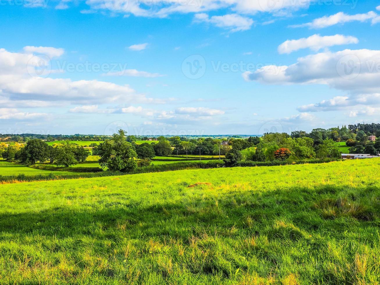 HDR-Ansicht von Tanworth in Arden foto