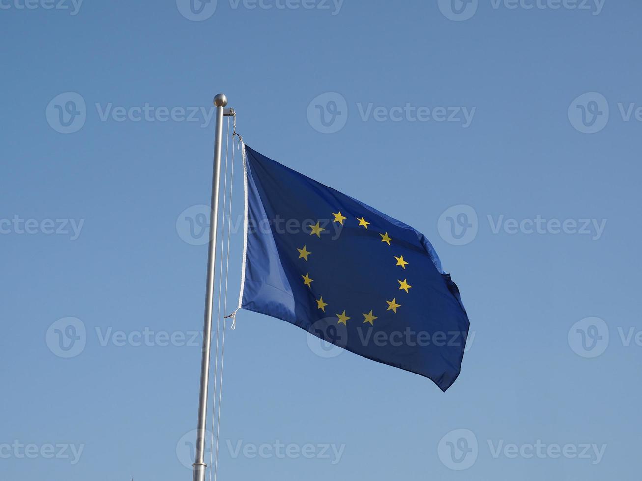 flagge der europäischen union eu foto