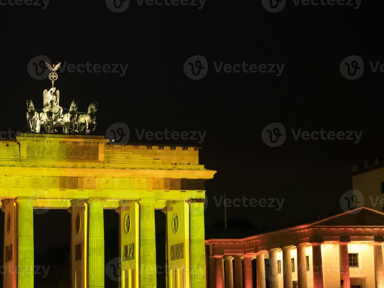 berlin bei nacht foto