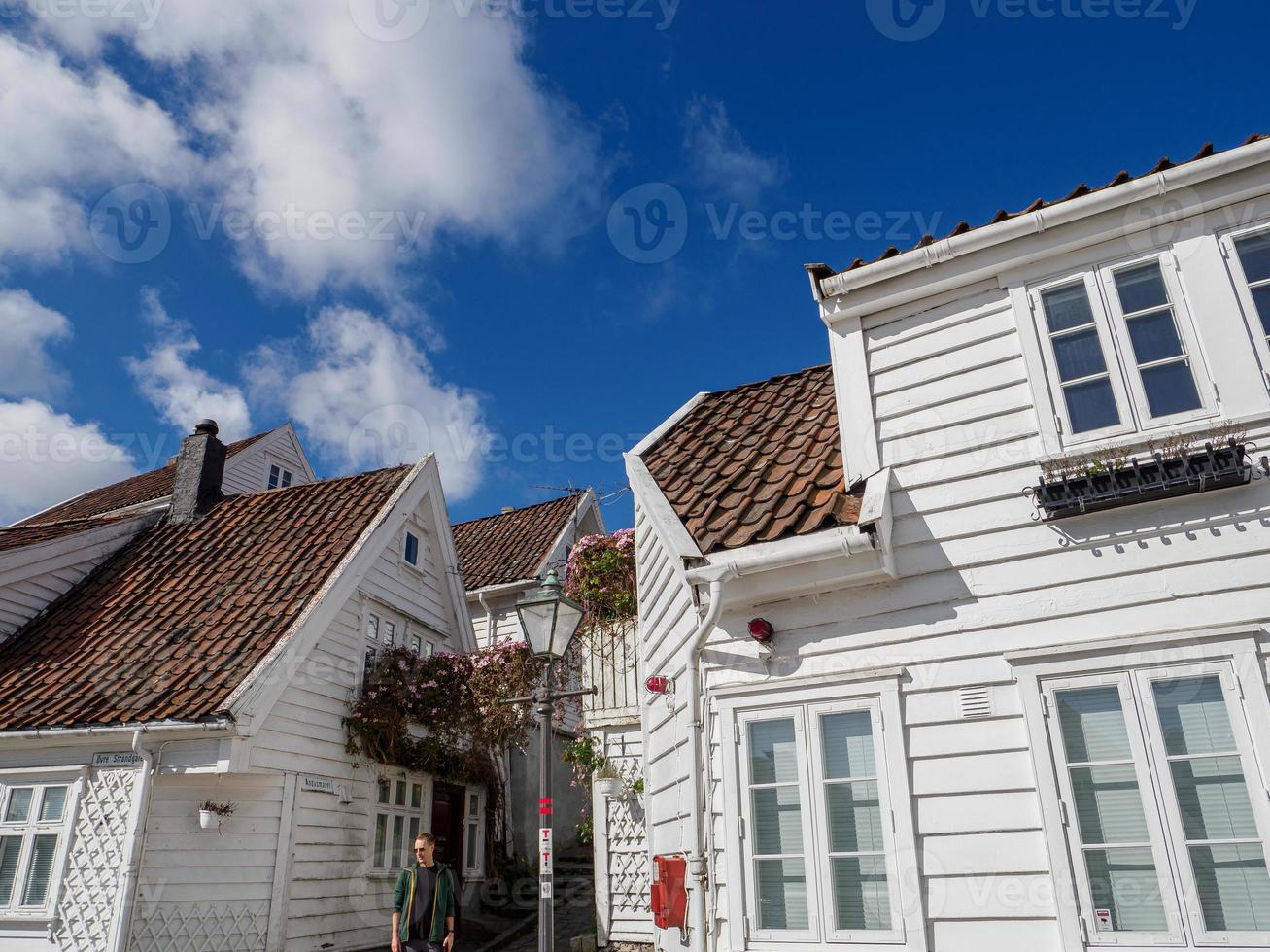 Stavanger-Stadt in Norwegen foto