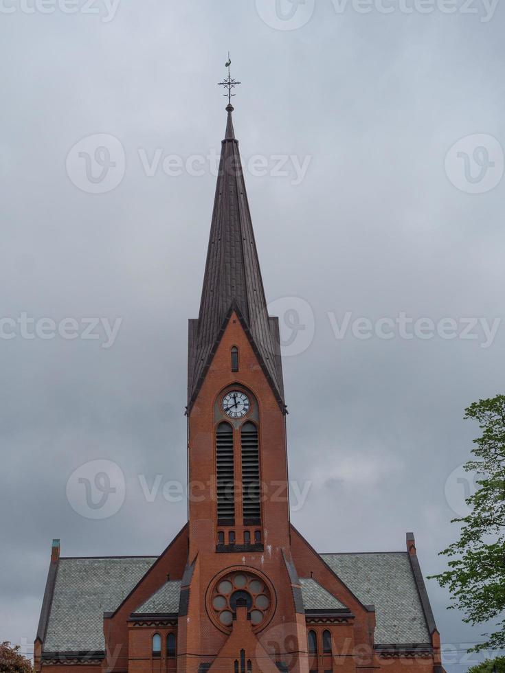 die stadt haugesund in norwegen foto