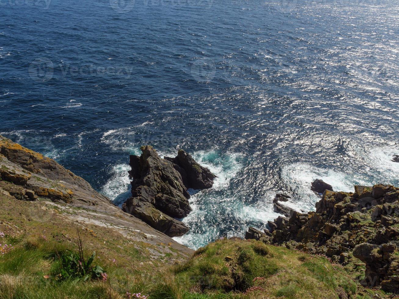 die Shetlandinseln in Schottland foto