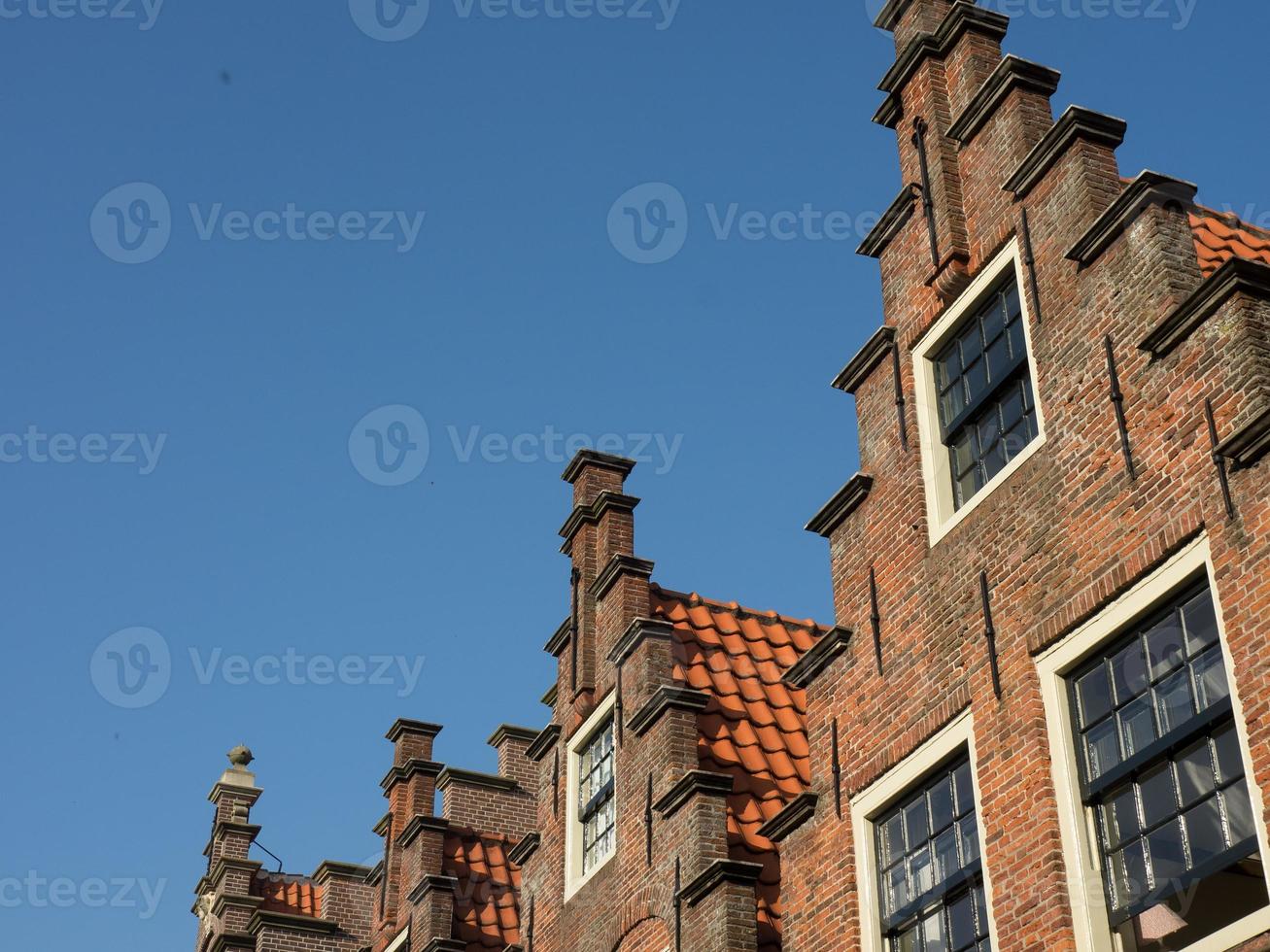 die stadt haarlem in den niederlanden foto