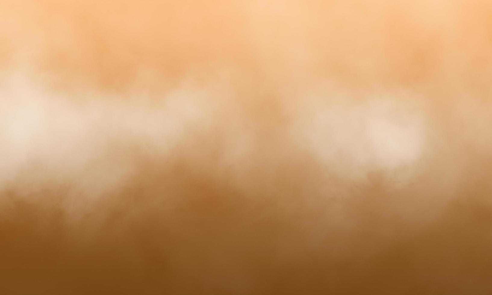 orange nebel oder rauchfarbe isolierter hintergrund für wirkung. foto