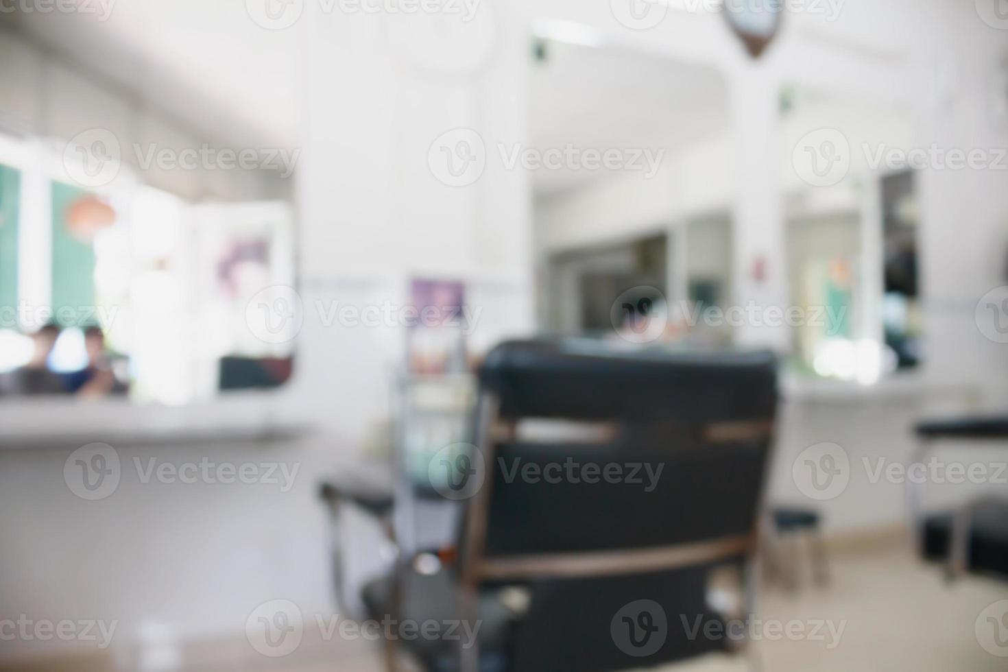 Salon Beauty Interior Blur Hintergrund foto