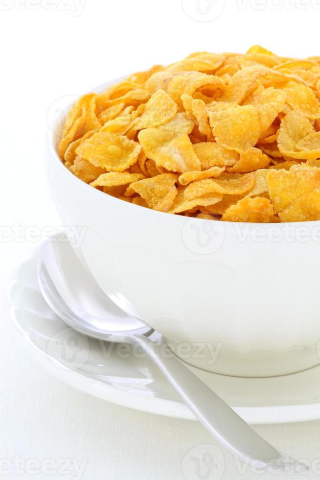 gesundes Cornflakes Frühstück foto