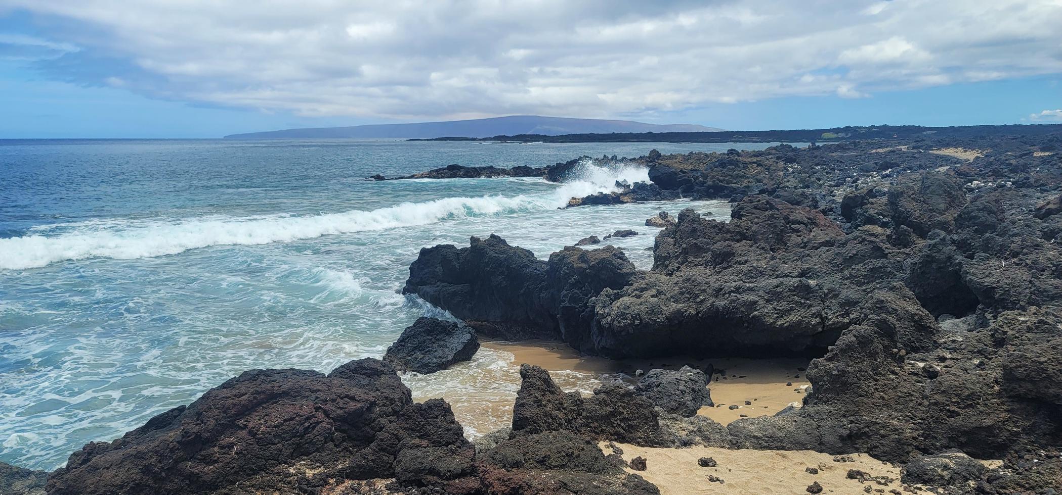 Lavafeld Hoapili Trail in Maui Hawaii foto