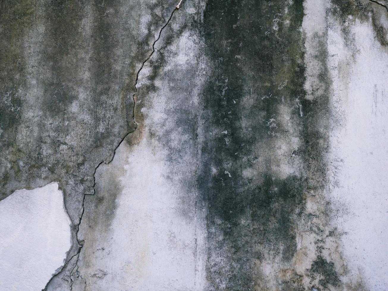 betonboden zum verputzen von wänden und wänden, um mit kratzern, erosion und flecken schön zu sein. foto