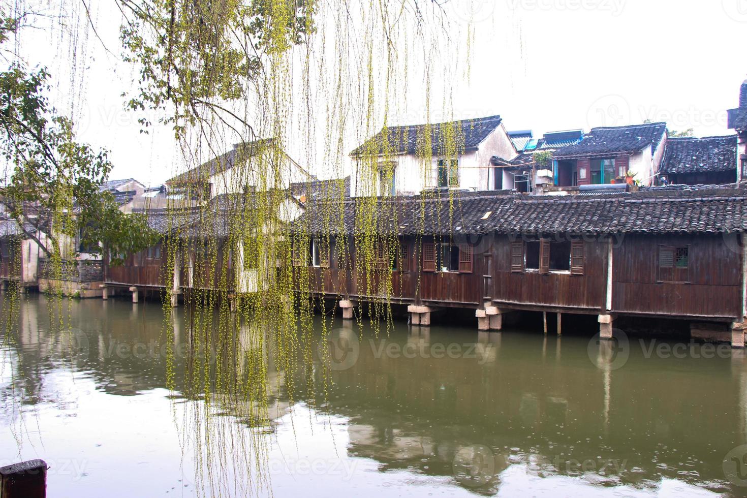 schöne chinesische Wasserstadt foto