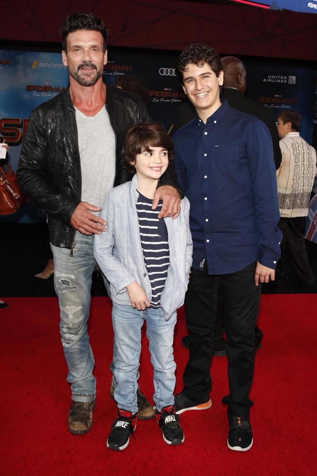 los angeles jun 26 - frank grillo at the spider man far from home premiere im tcl chinese theater imax am 26. juni 2019 in los angeles, ca foto