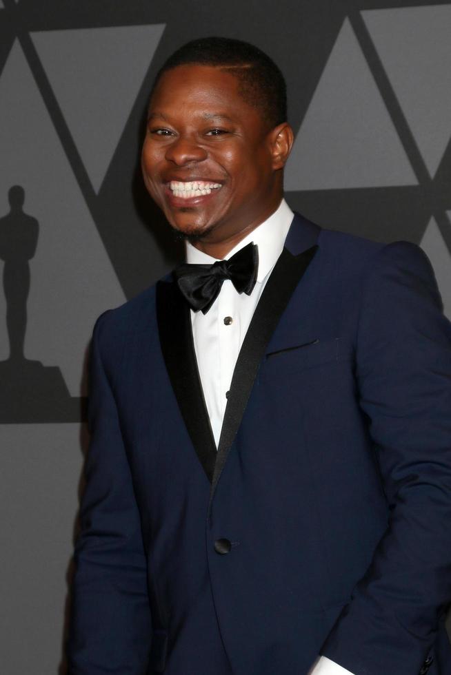 los angeles - nov 11 jason mitchell bei den ampas 9th annual Governors awards im dolby ballroom am 11. november 2017 in los angeles, ca foto