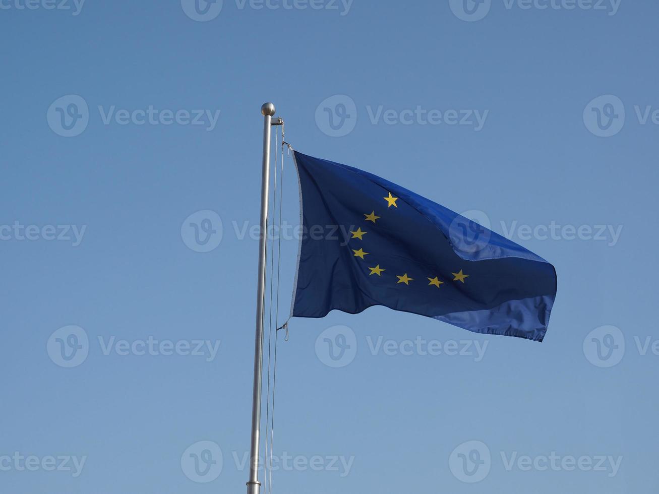 flagge der europäischen union eu foto