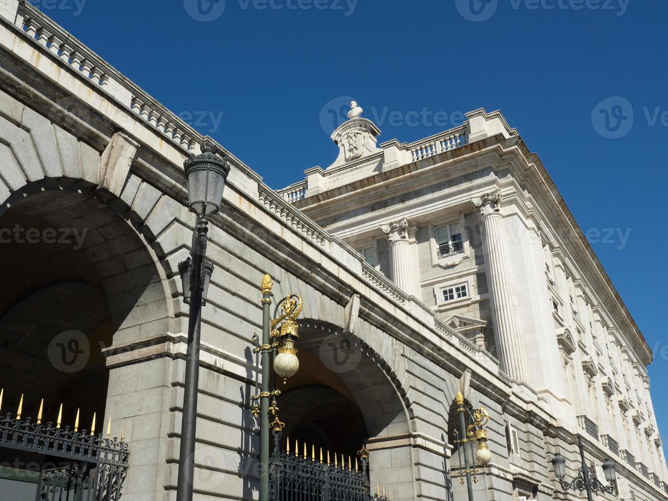 madrid stadt in spanien foto