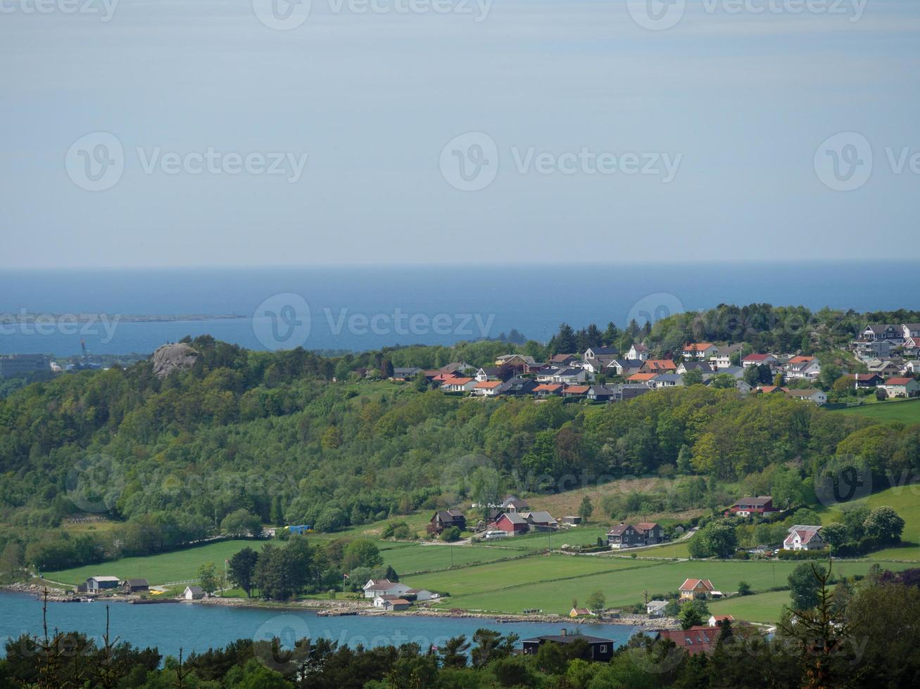 Stavanger-Stadt in Norwegen foto