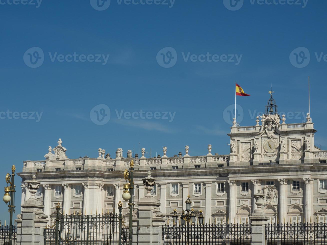 madrid stadt in spanien foto