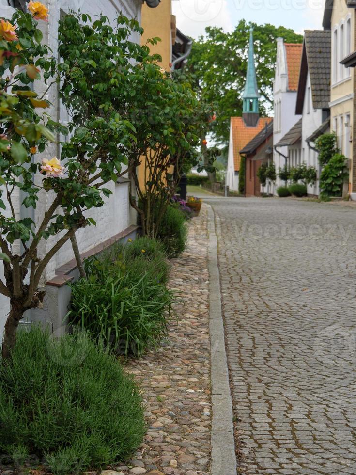 Maasholm an der Schlei in Deutschland foto