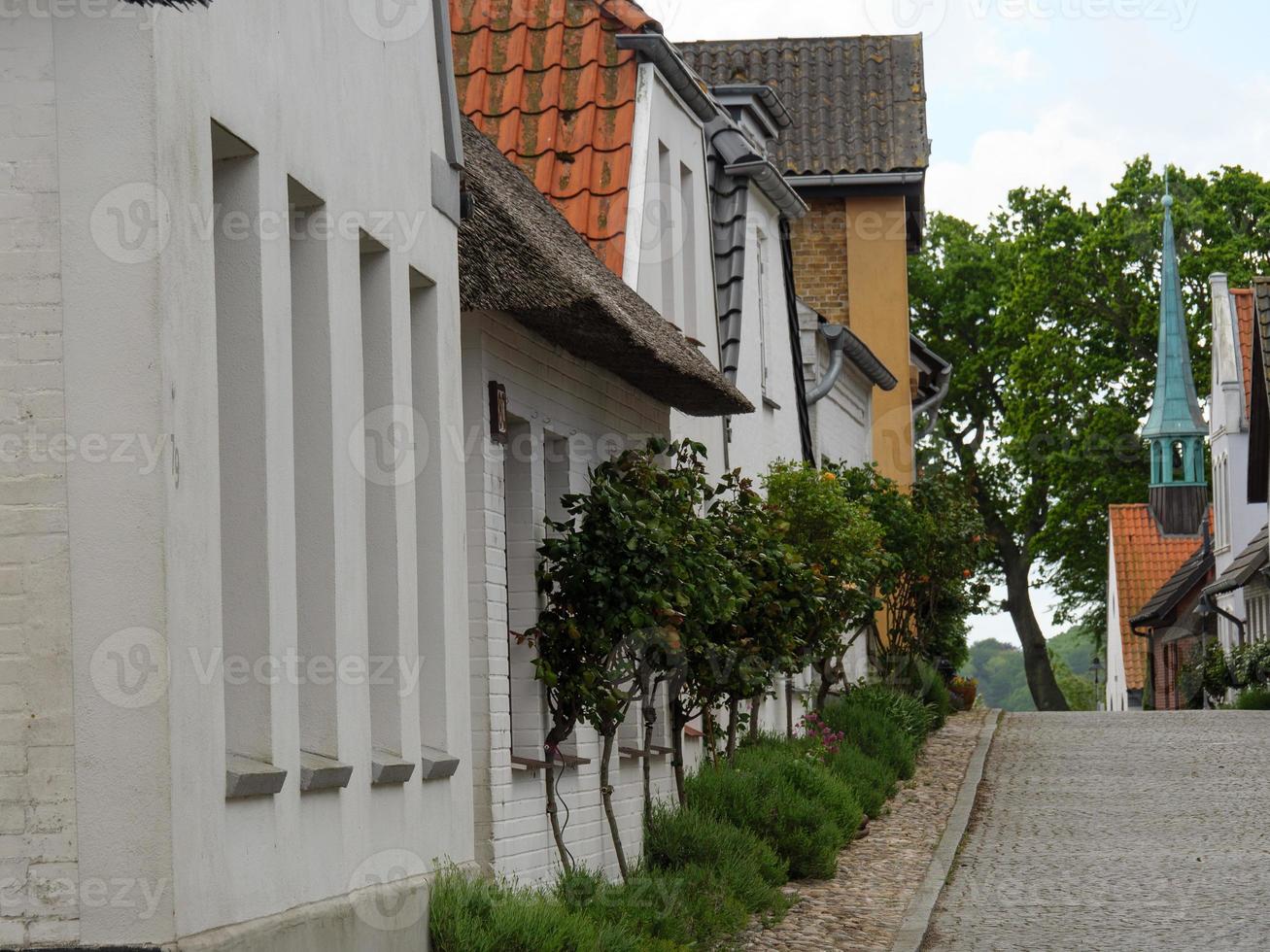 maasholm dorf in deutschland foto