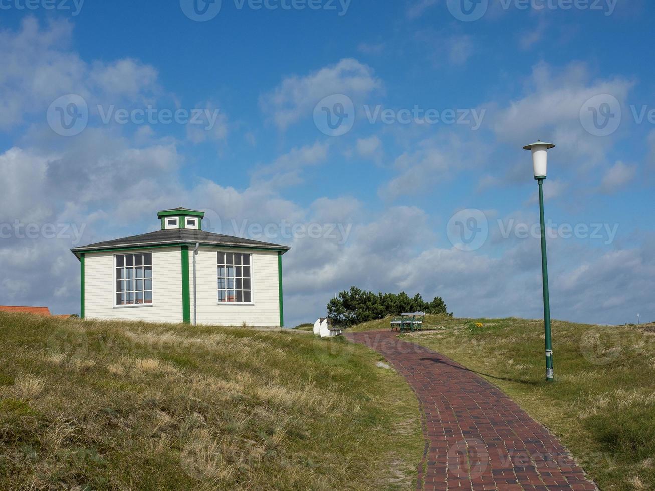 die insel spiekeroog in deutschland foto