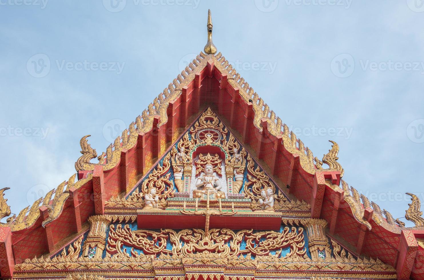 Tempel in Bangkok, Thailand. foto