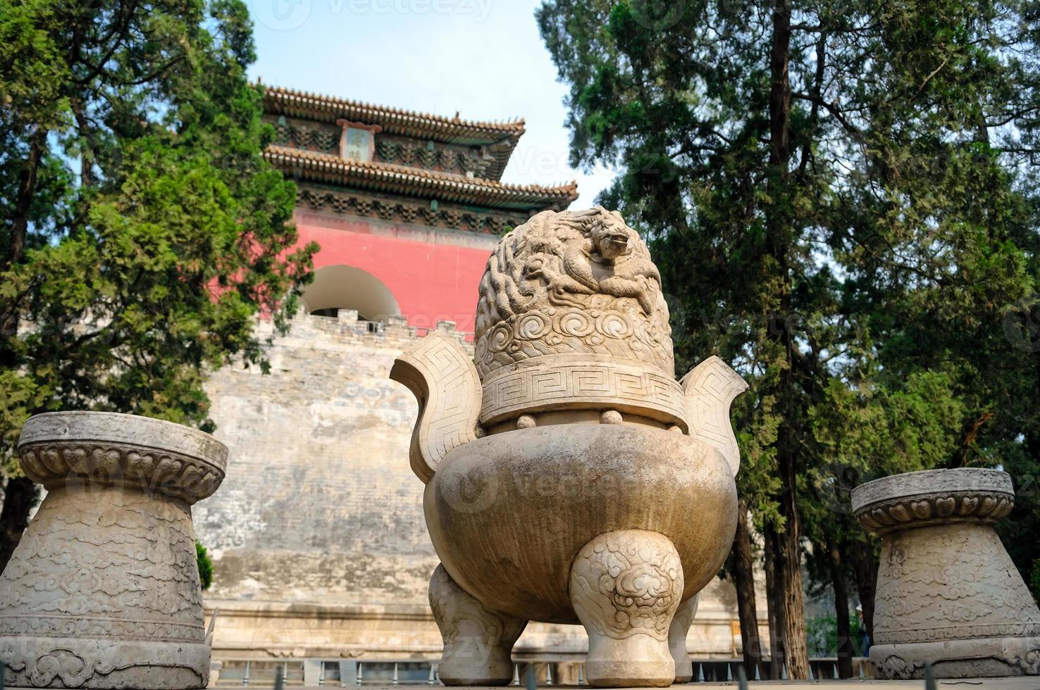 das Mausoleum der Ming-Gräber foto