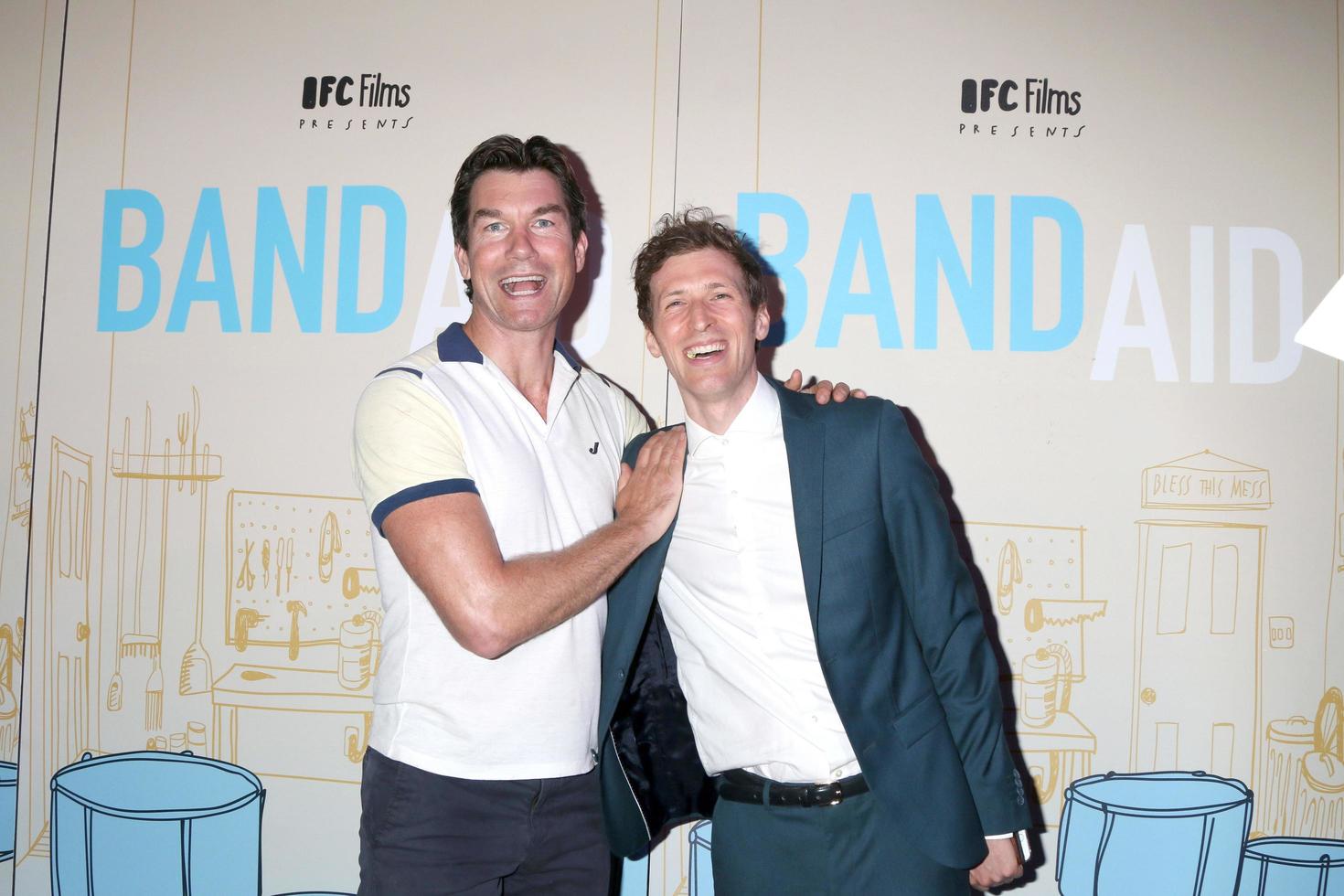 los angeles, 30. mai - jerry o connell, daryl wein bei der band-aid-premiere im theater im ace hotel am 30. mai 2017 in los angeles, ca foto