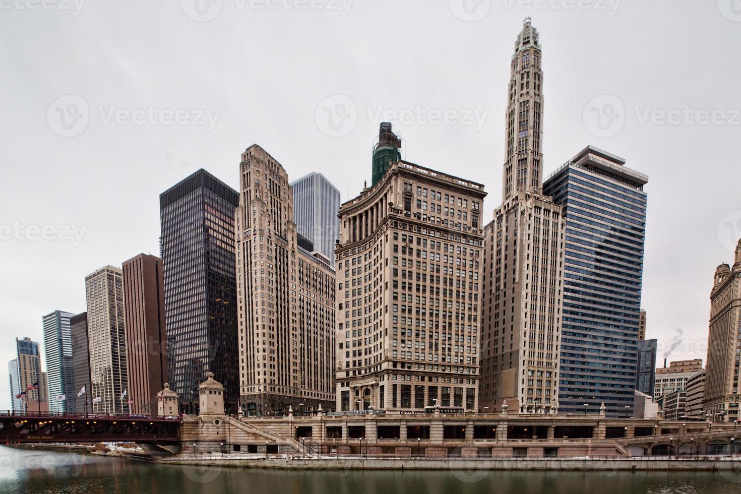 Innenstadt von Chicago foto
