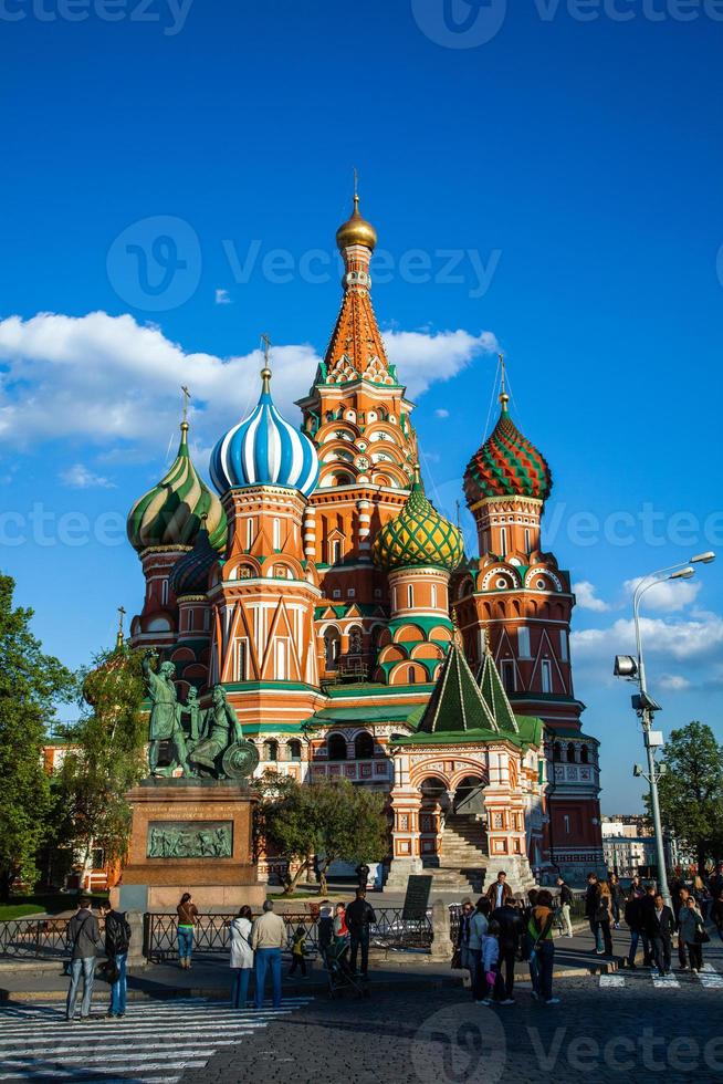 Heiliges Basilikum Moskau foto