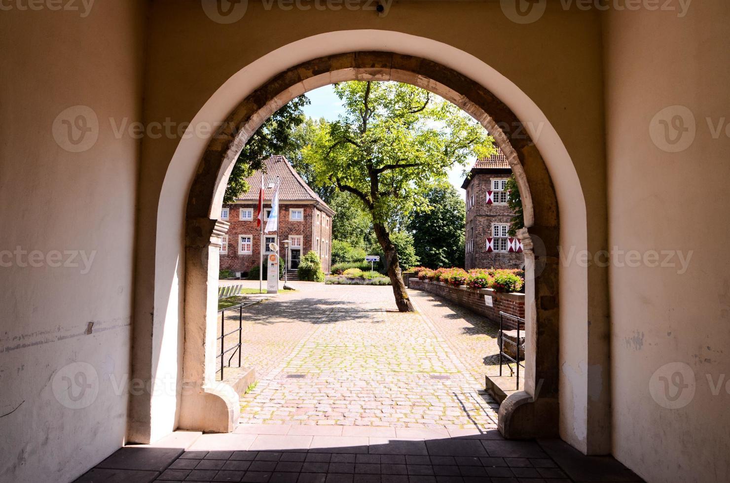 Europäisches altes altes Schloss foto