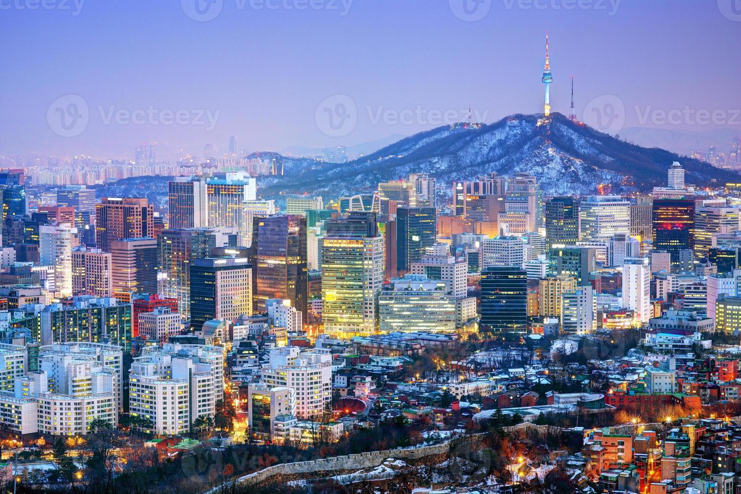 Stadt Seoul Korea foto