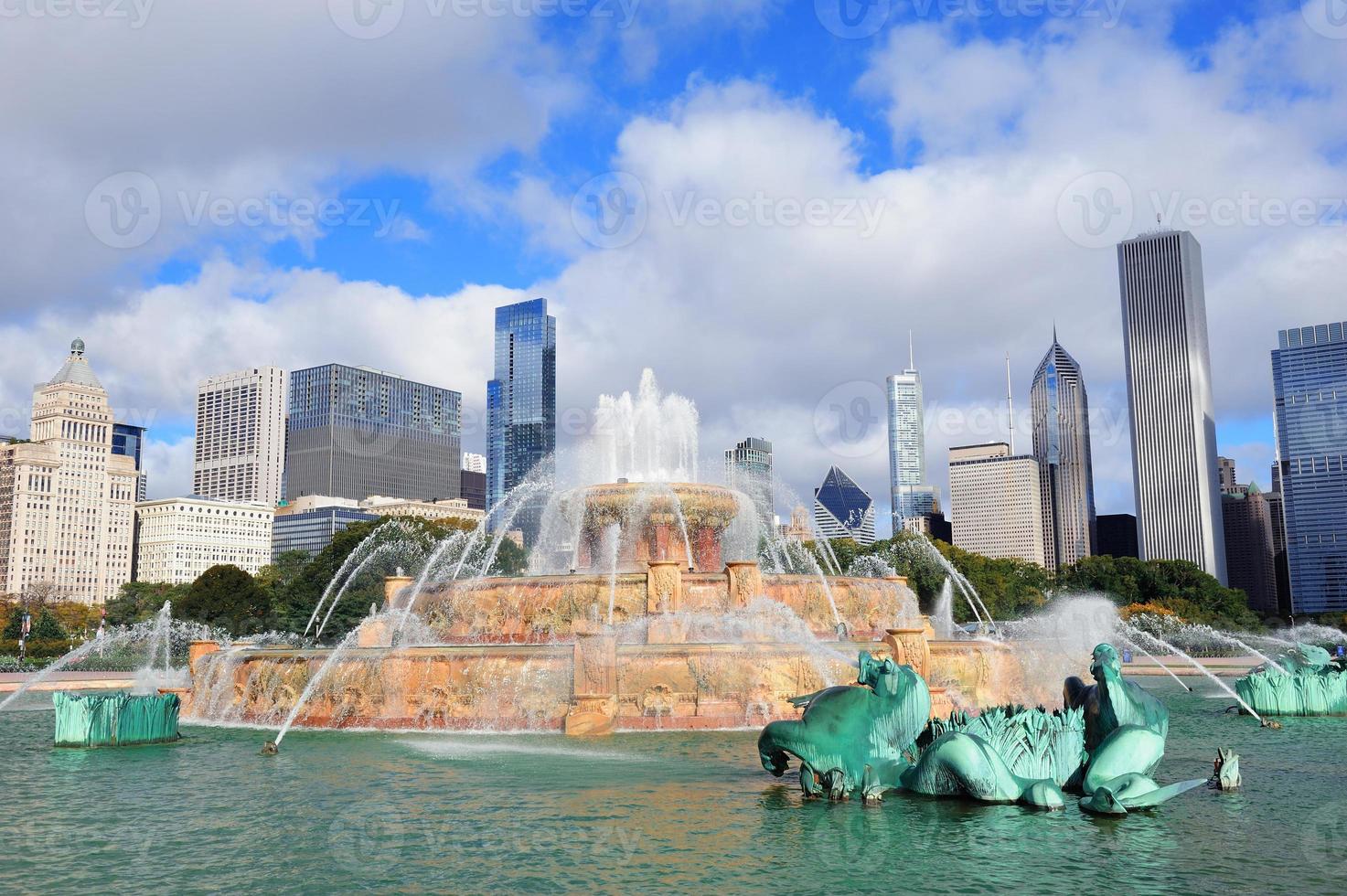 Chicago-Buckingham-Brunnen foto